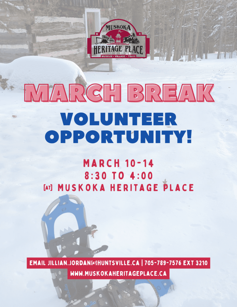 Heritage Place volunteer poster