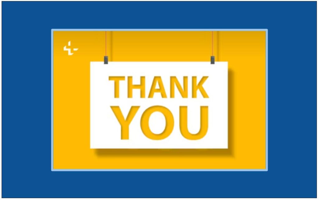 Thank You
