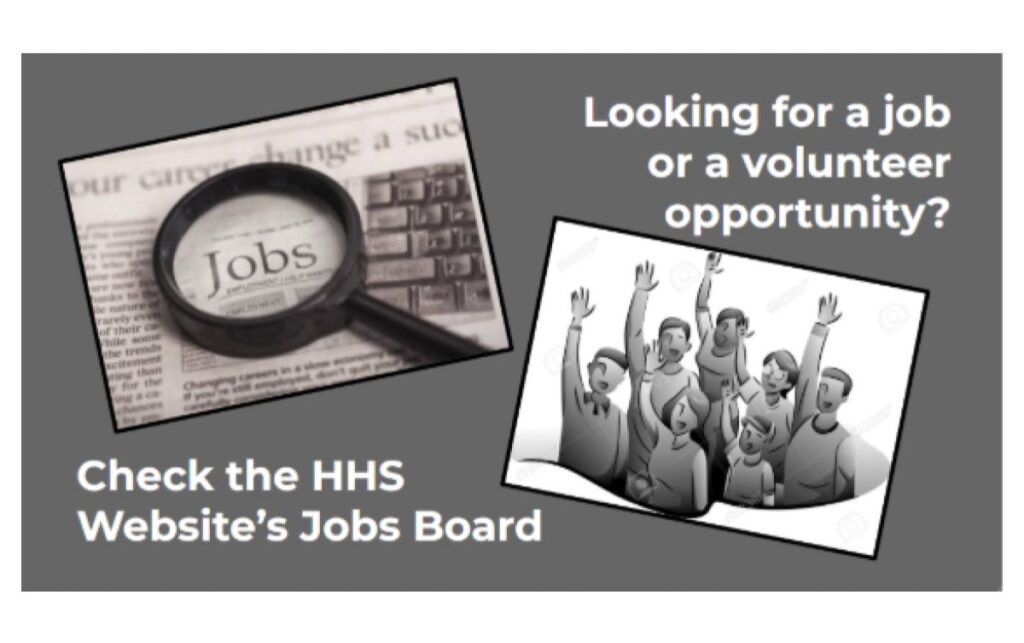 Job and Volunteer Opportunites