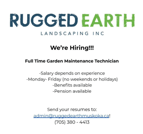 Rugged Earth Job Ad