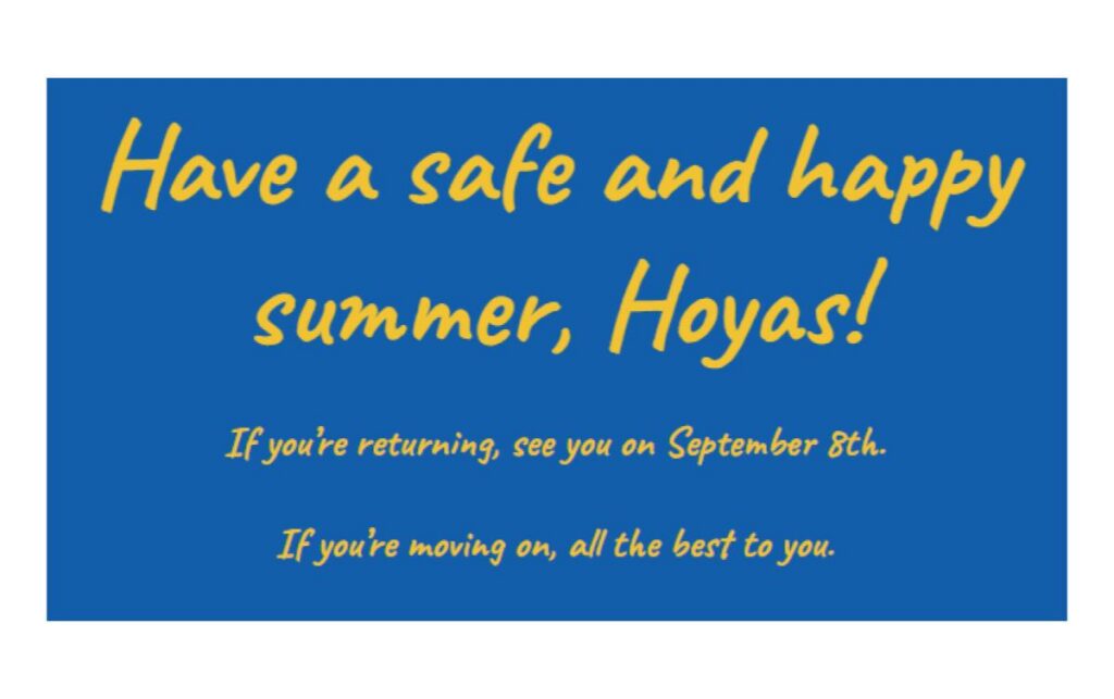 Safe & Happy Summer