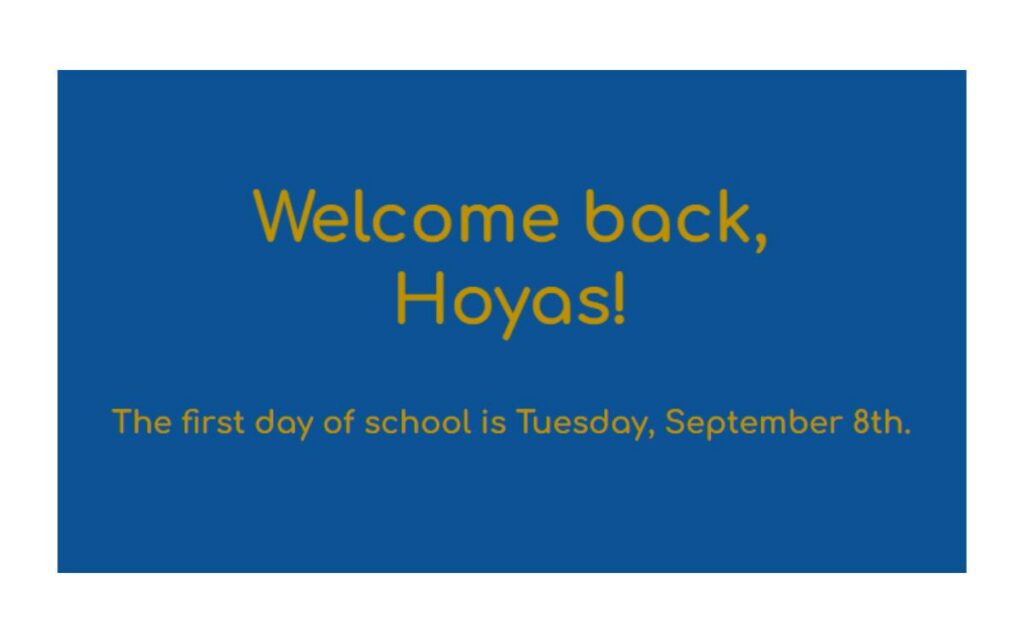 Welcome Back